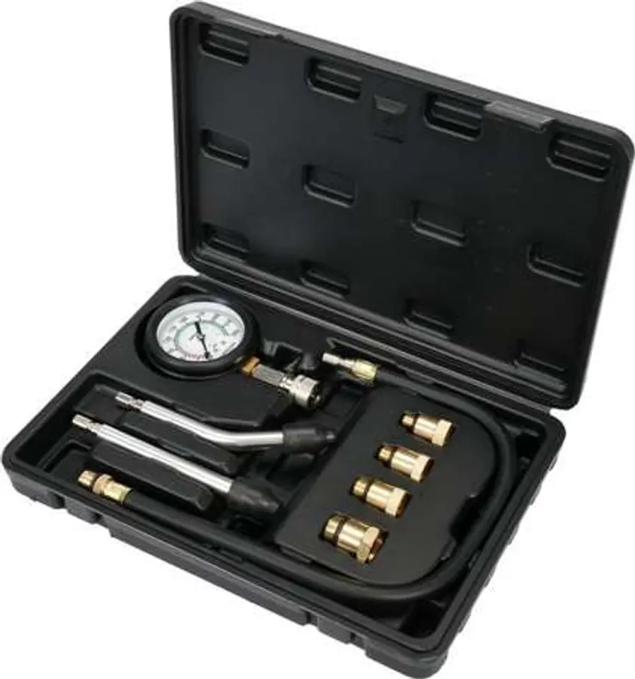 ⁨COMPRESSION PRESSURE GAUGE FOR GASOLINE ENGINES 8 PCS. YATO YT-73022⁩ at Wasserman.eu