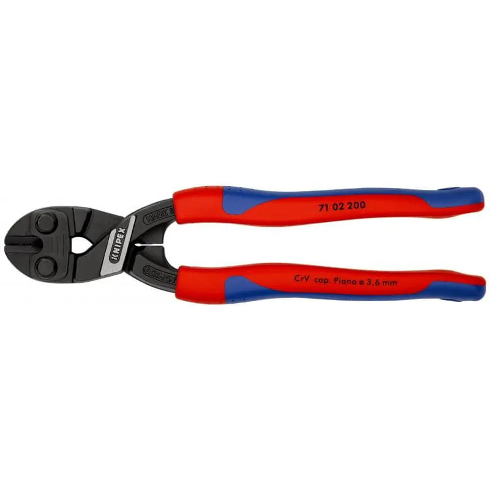 ⁨COMPACT ARTICULATED CUTTING PLIERS COBOLT 200MM⁩ at Wasserman.eu