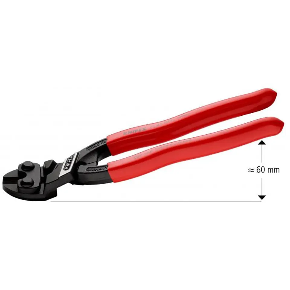 ⁨COMPACT ARTICULATED CUTTING PLIERS COBOLT 200MM⁩ at Wasserman.eu