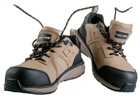 ⁨Nubuck boots beige-black, s3 src, "44", ce, lahti⁩ at Wasserman.eu