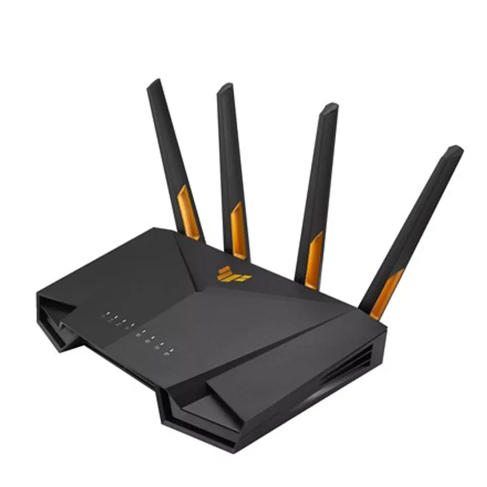 ⁨Asus Dual Band WiFi 6 Gaming Router TUF-AX3000 V2 802.11ax, 10/100/1000 Mbit/s, Ethernet LAN (RJ-45) ports 4, Antenna type 4xExt⁩ at Wasserman.eu