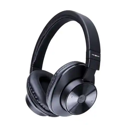 ⁨Gembird Bluetooth Stereo Headphones (Maxxter brand) ACT-BTHS-03 Over-Ear, Wireless, Black⁩ at Wasserman.eu