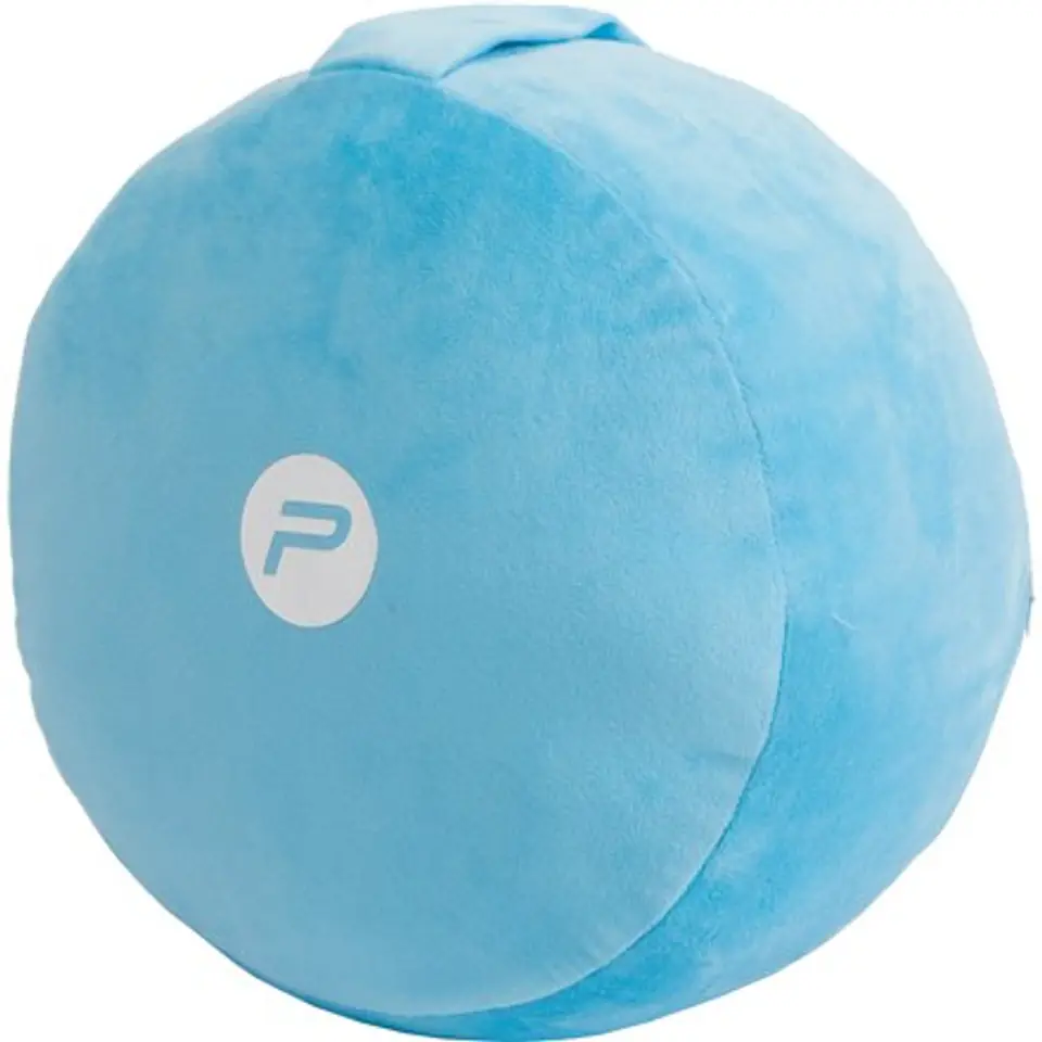 ⁨Pure2Improve Meditation Pillow Blue, Super Soft Velour Polyester Outer, Polypropylene/Cotton Filling⁩ at Wasserman.eu