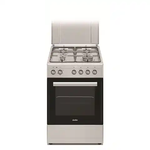 ⁨Simfer Cooker 5405SERGG Hob type Gas, Oven type Electric, Inox, Width 50 cm, Electronic ignition, 43 L, Depth 60 cm⁩ at Wasserman.eu