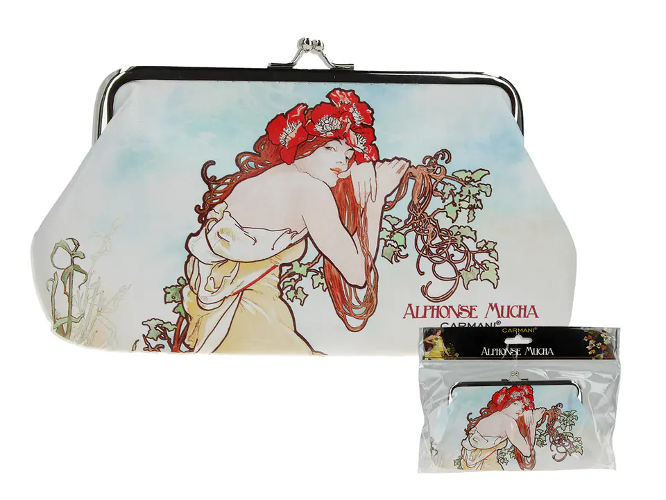 Large wallet - A. Mucha, Four seasons, Summer (CARMANI) at Wasserman.eu
