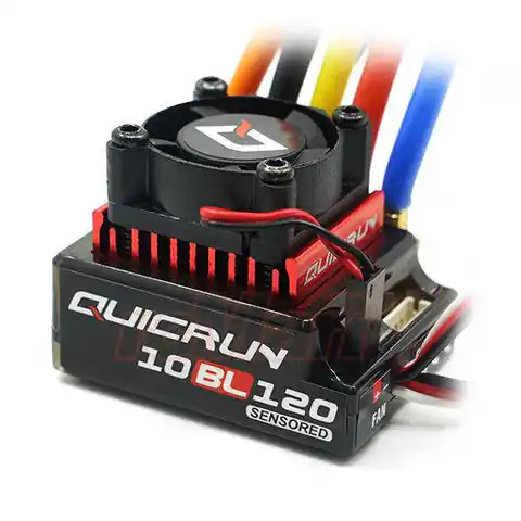 ⁨Regulator Hobbywing QuicRun 10BL120 120A sensorowy⁩ w sklepie Wasserman.eu