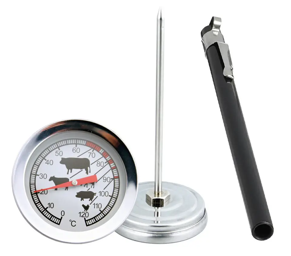 ⁨AG254J Thermometer for grill smokehouse clip⁩ at Wasserman.eu