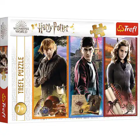 ⁨Puzzle 200 elementów W świecie magii Harry Potter⁩ w sklepie Wasserman.eu