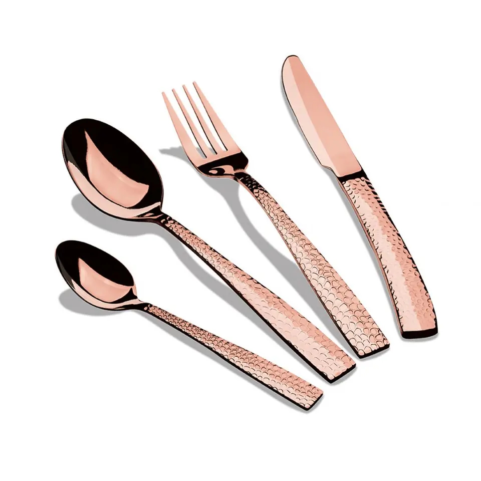 ⁨CUTLERY 24 ELEM. BERLINGER HAUS BH-2617 ROSE GOLD⁩ at Wasserman.eu