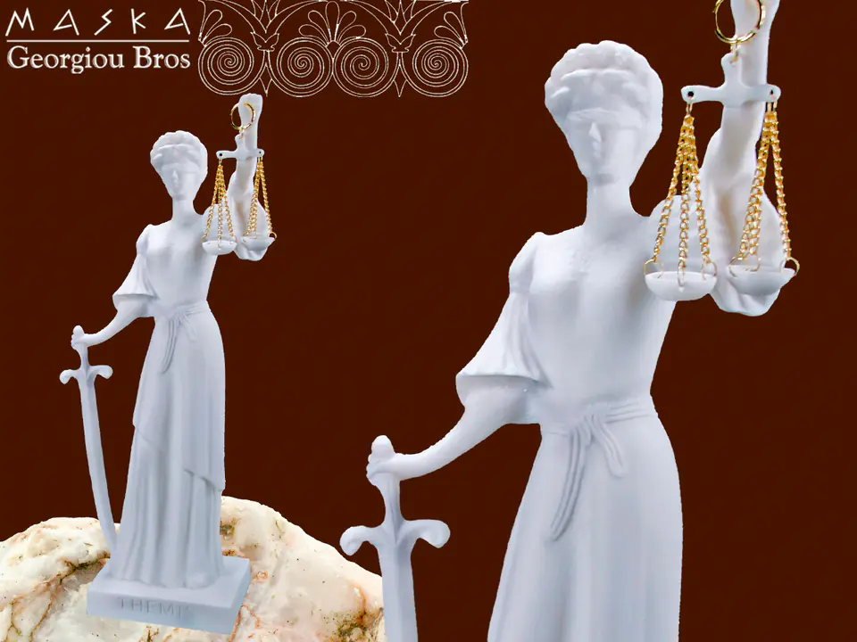 Figura - Temida -alabaster grecki w sklepie Wasserman.eu