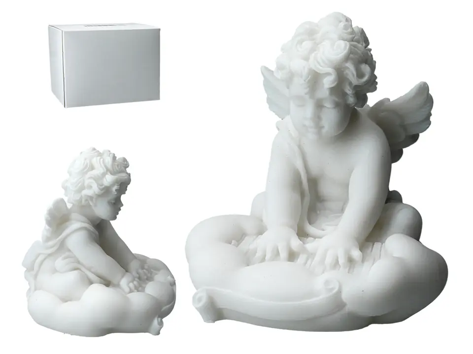 Aniołek na chmurce - alabaster grecki w sklepie Wasserman.eu