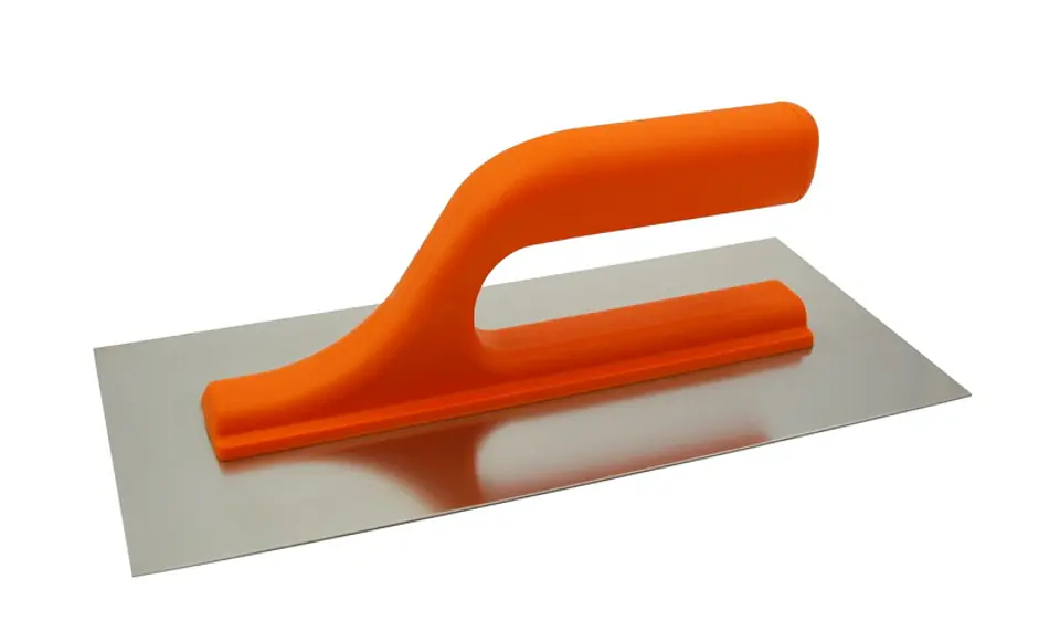 ⁨STAINLESS PVC TROWEL 130*270MM SMOOTH⁩ at Wasserman.eu