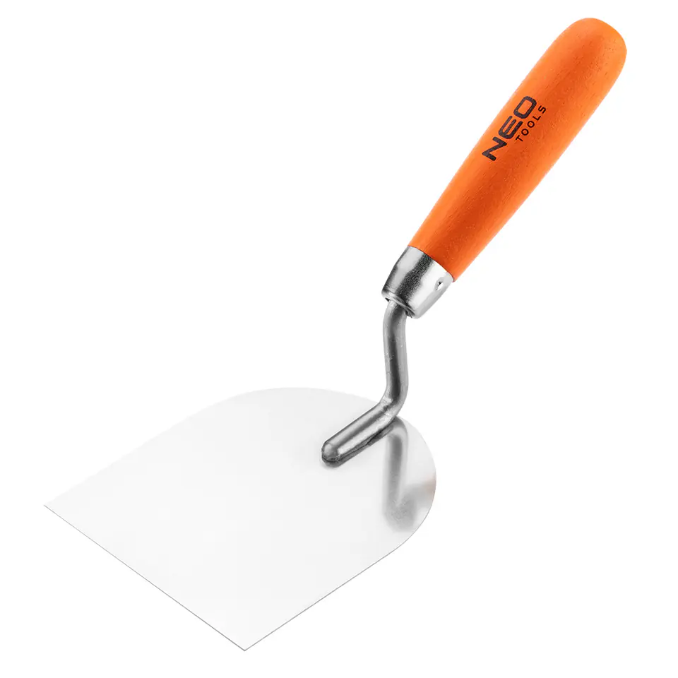 ⁨Stucco trowel horseshoe, 100 mm, wooden handle⁩ at Wasserman.eu