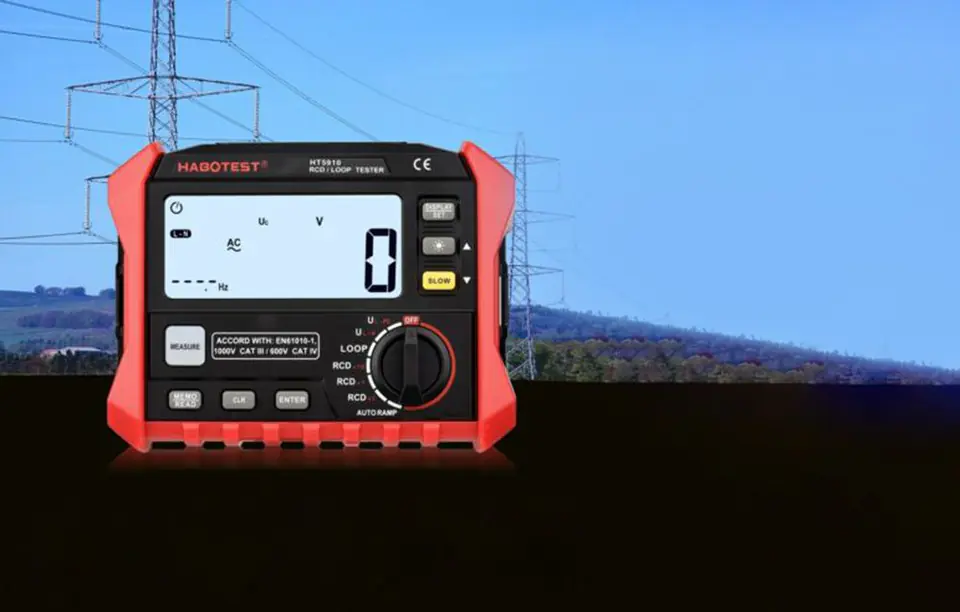 ⁨Tester RCD HABOTEST HT5910⁩ w sklepie Wasserman.eu