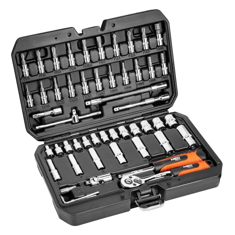 Klucze nasadowe 1/4", zestaw 53 szt. w sklepie Wasserman.eu