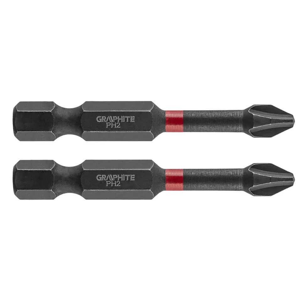 ⁨Impact bits PH2 x 50 mm, 2 pcs.⁩ at Wasserman.eu