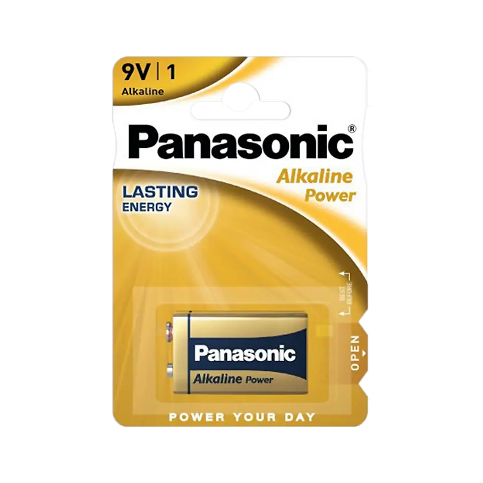 ⁨Bateria alkaliczna Panasonic BRONZE  LR9V 1szt./bl.⁩ w sklepie Wasserman.eu