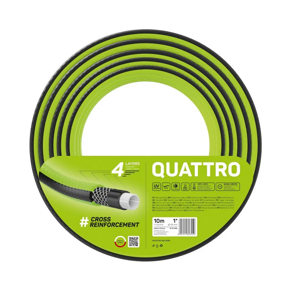 ⁨GARDEN HOSE QUATTRO 1 10M⁩ at Wasserman.eu