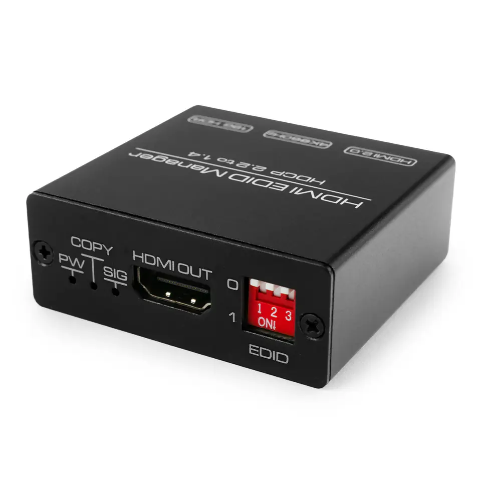 ⁨Converter HDMI HDMI 2.2 to 1.4 SP-H22H14 4K⁩ at Wasserman.eu