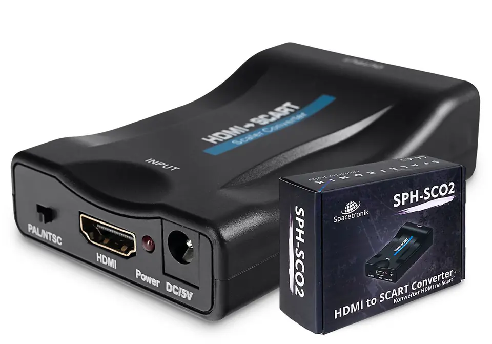 ⁨HDMI to SCART Converter Spacetronik SPH-SCO2⁩ at Wasserman.eu