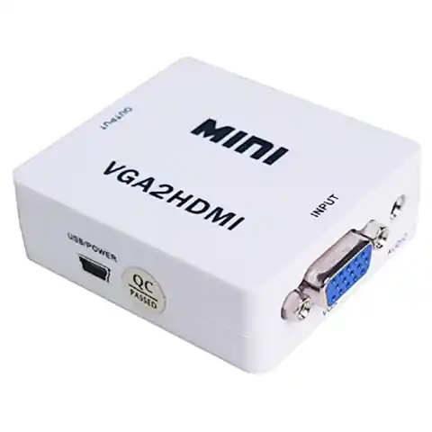 ⁨VGA + Audio to HDMI Converter SPVA-H01⁩ at Wasserman.eu