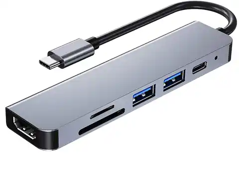 ⁨Multiport SPU-M09 USB-C HDMI USB 3.0 SD⁩ w sklepie Wasserman.eu