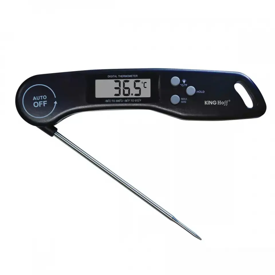 ⁨TERMOMETR KUCHENNY SZPILKOWY LCD KINGHOFF KH-1669⁩ w sklepie Wasserman.eu