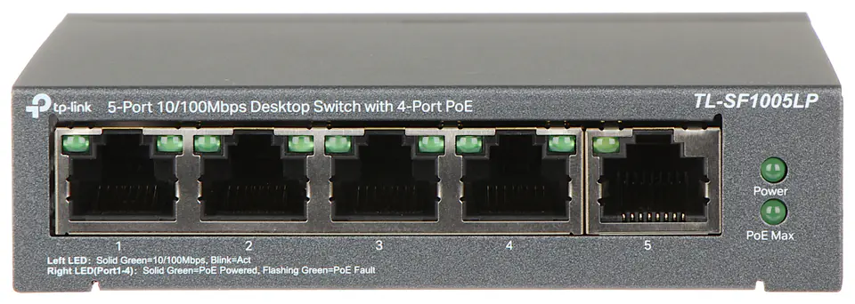 ⁨Switch TP-LINK TL-SF1005LP⁩ w sklepie Wasserman.eu
