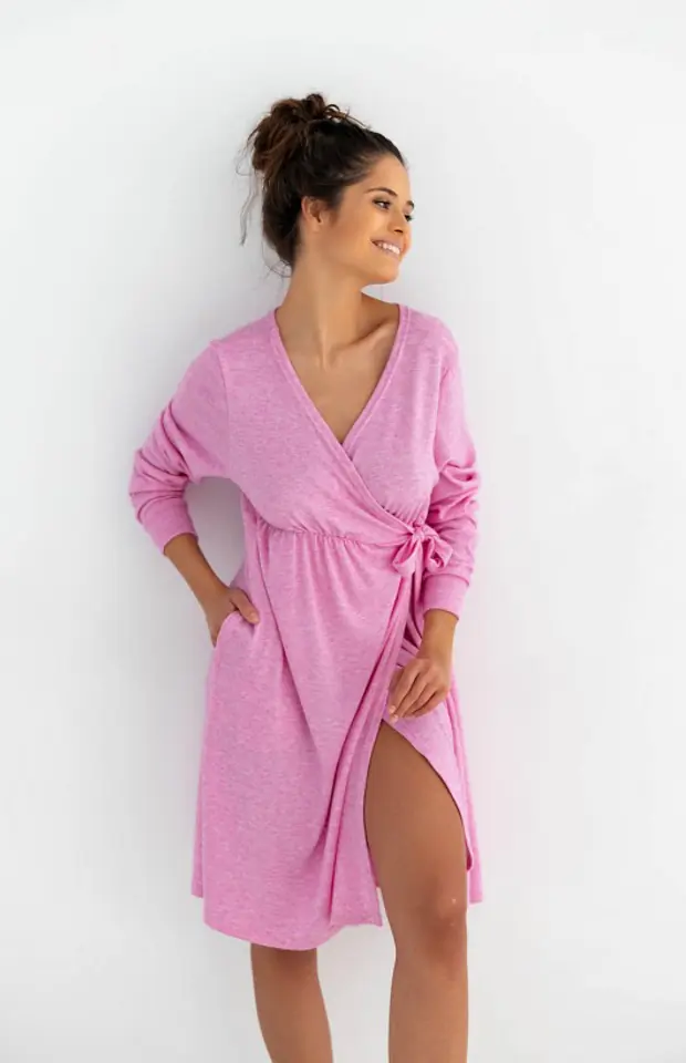 ⁨Szlafrok Pinkey Pink (Rozmiar L/XL)⁩ w sklepie Wasserman.eu