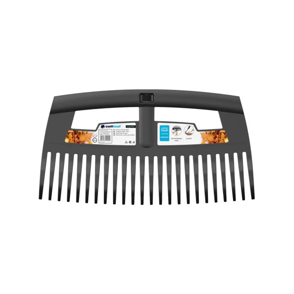 ⁨PLASTIC LEAF RAKES 430 ERGO - SMALL HEAD⁩ at Wasserman.eu