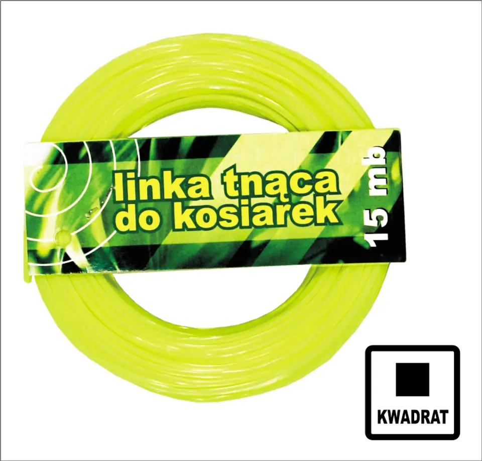 ⁨ŻYŁKA DO WYKASZARKI KWADRAT 3.0MM 15M⁩ w sklepie Wasserman.eu