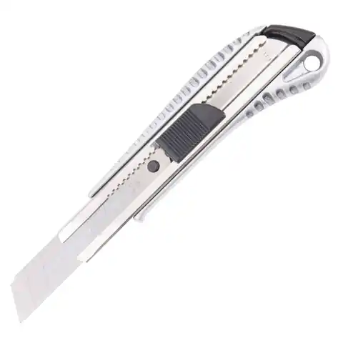 ⁨Nożyk z łamanym ostrzem Deli Tools EDL4255 (srebrny)⁩ w sklepie Wasserman.eu