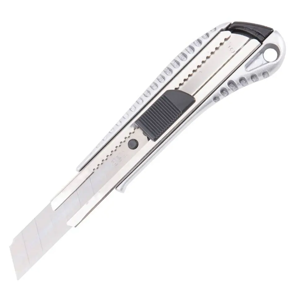 Nożyk z łamanym ostrzem Deli Tools EDL4255 (srebrny) w sklepie Wasserman.eu