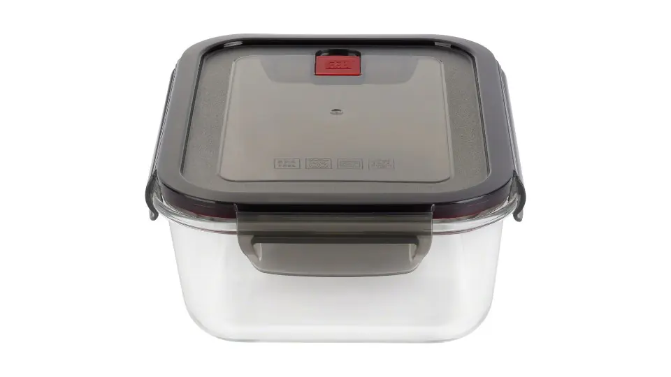 ⁨ZWILLING 39506-002-0 food storage container Rectangular Box 1.4 L Black, Transparent 1 pc(s)⁩ at Wasserman.eu