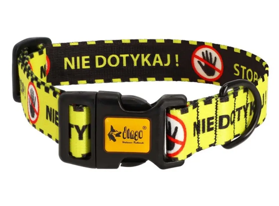 ⁨Dingo City Adjustable Collar - Do Not Touch 3,0cm/60cm⁩ at Wasserman.eu