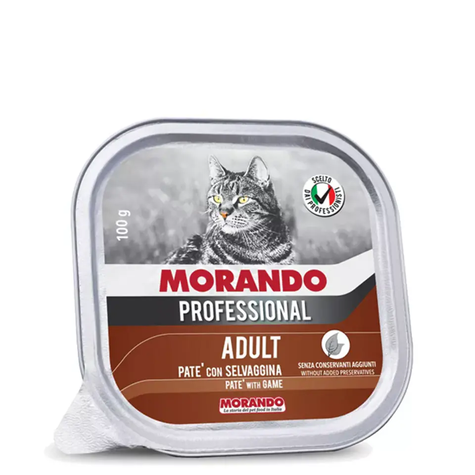 ⁨MORANDO PRO KOT Pate with venison 100g⁩ at Wasserman.eu