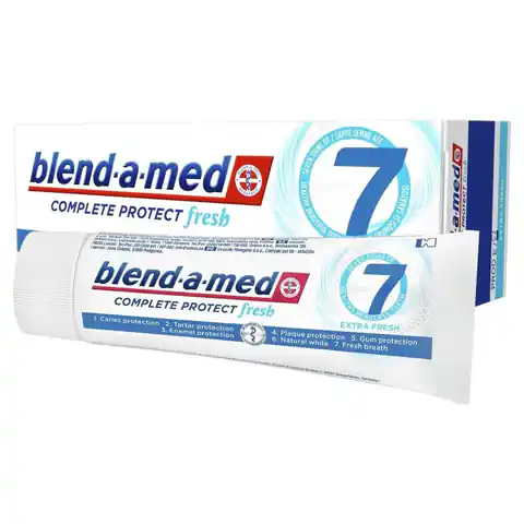 ⁨Blend-a-med Complete Protect 7 Extra Fresh 75 ml⁩ w sklepie Wasserman.eu