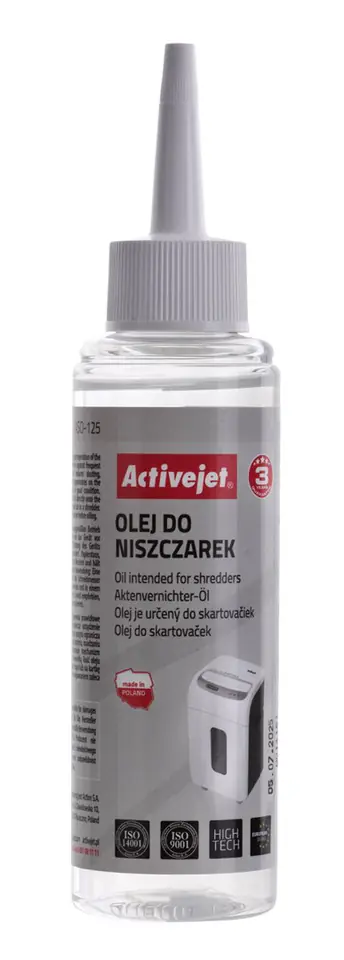 Activejet ASO-125 Shredder Oil 125 ml at Wasserman.eu