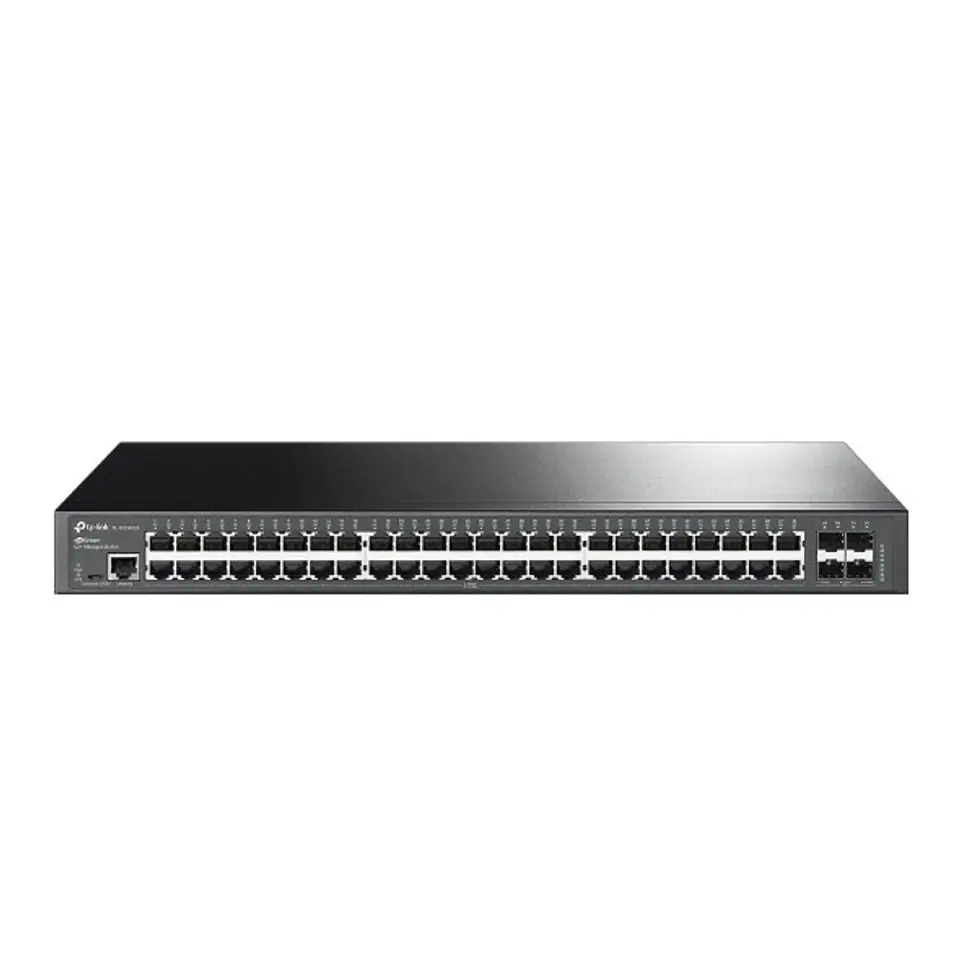 ⁨TP-Link JetStream 48-Port Gigabit L2+ Managed Switch with 4 10GE SFP+ Slots⁩ at Wasserman.eu