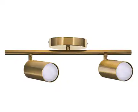 ⁨Activejet SPECTRA doppelte goldene Decke Wandlampe Streifen Strahler GU10 für Wohnzimmer⁩ im Wasserman.eu