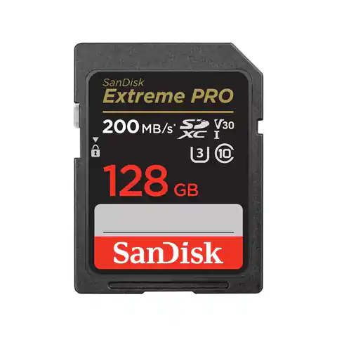⁨SANDISK EXTREME PRO SDXC 128GB 200/90 MB/s A2⁩ w sklepie Wasserman.eu