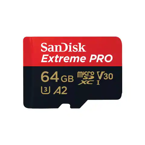⁨SANDISK EXTREME PRO microSDXC 64GB 200/90 MB/s A2⁩ w sklepie Wasserman.eu