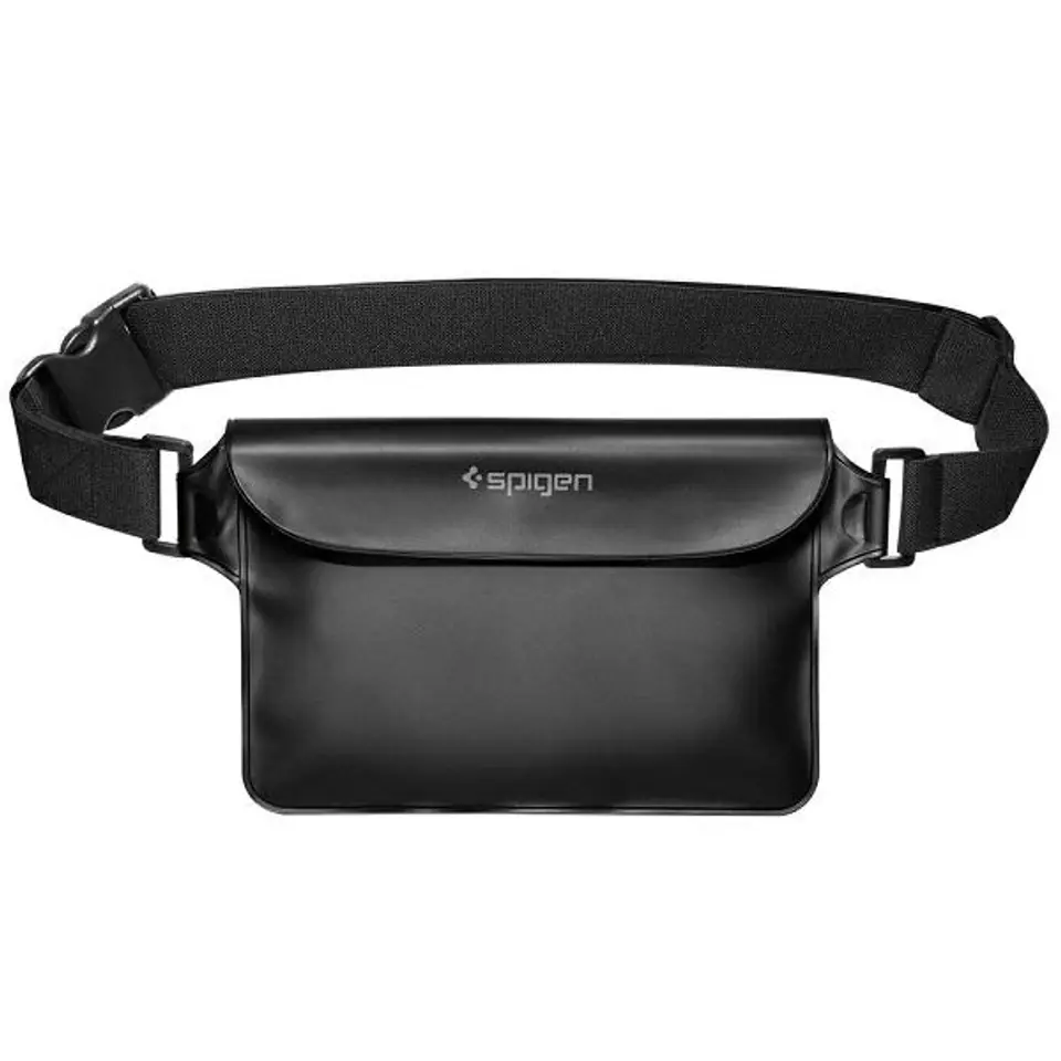 ⁨Spigen Universal Waterproof Waist Bag black/black universal hip pouch waterproof AMP04532⁩ at Wasserman.eu