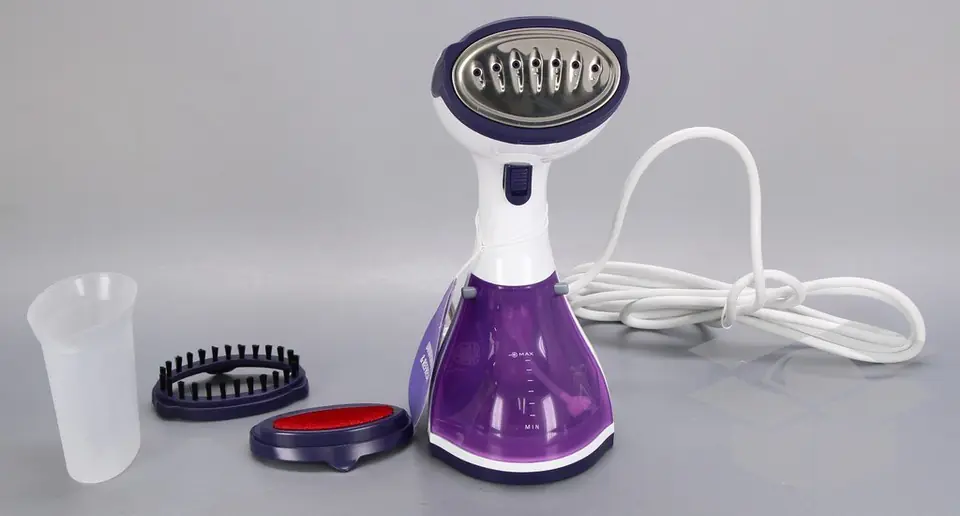 ⁨Tristar Garment Steamer ST-8916 Handheld, 1200 W, 0.26 L, 20 g/min, White/ purple⁩ at Wasserman.eu