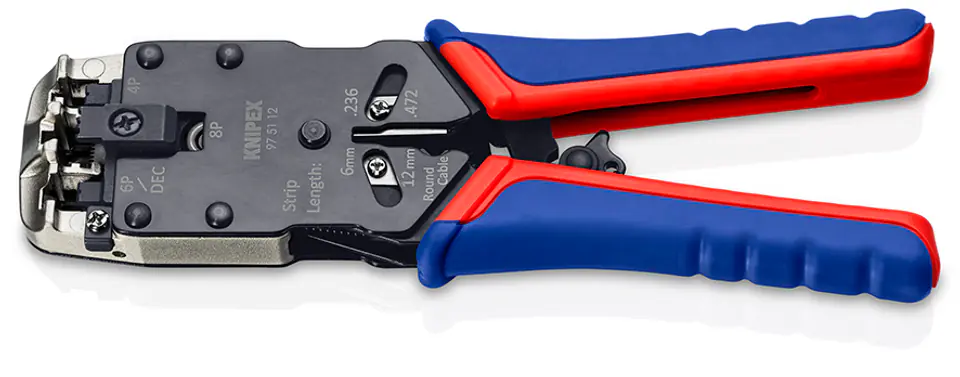 ⁨CRIMPING PLIERS FOR RJ 10/11/12/45 PLUGS⁩ at Wasserman.eu