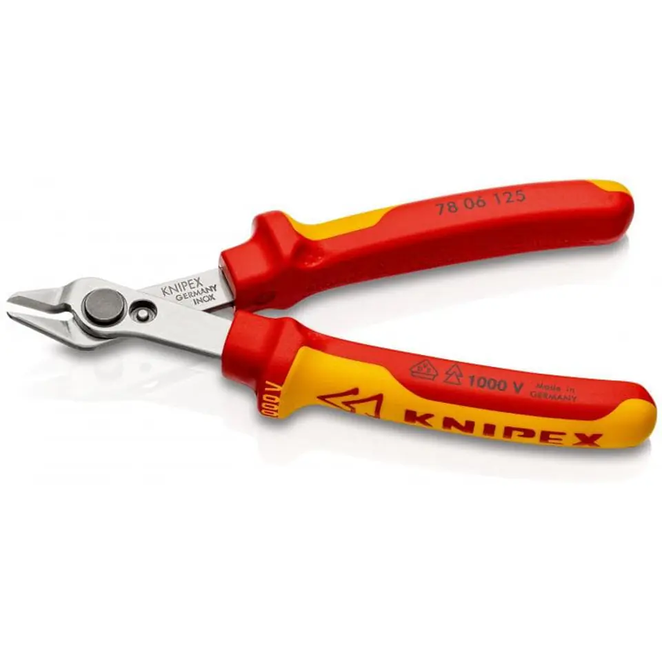 ⁨SUPER KNIPS CUTTING PLIERS 125MM INSULATED⁩ at Wasserman.eu