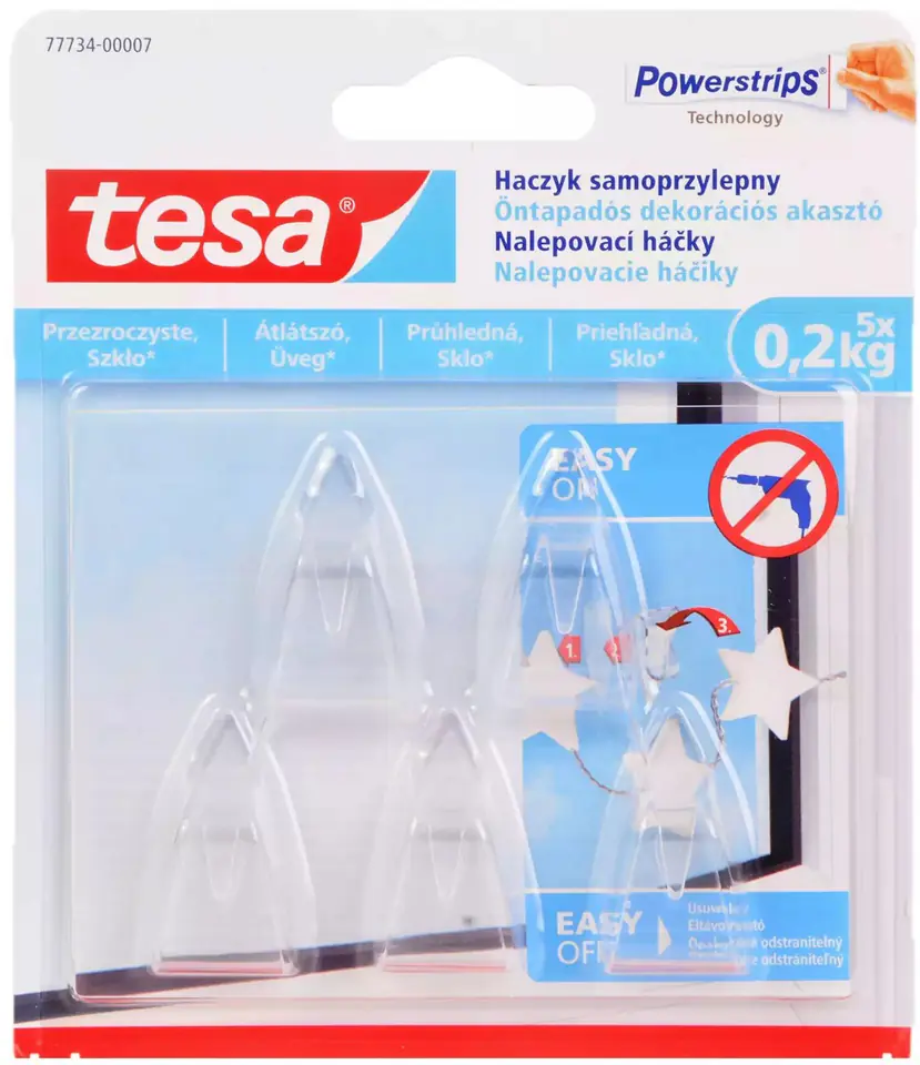 Decorative hooks 5pcs to 200g (+8 pl.) at Wasserman.eu