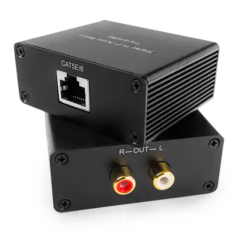 ⁨Przedłużacz Audio R/L za pomocą LAN SPA-LHF02⁩ w sklepie Wasserman.eu