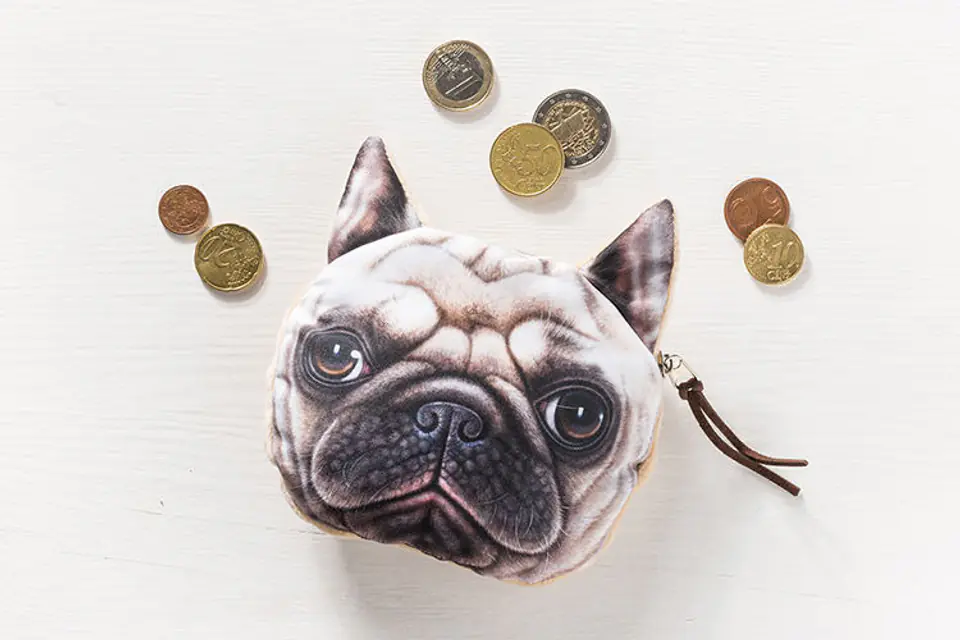 3D Portmonetka buldog w sklepie Wasserman.eu