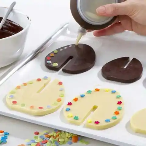 ⁨3D foremka do czekolady JAJKA⁩ w sklepie Wasserman.eu